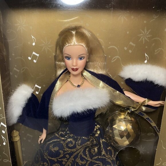 Ring in the New Year Barbie New Years 2001 #52742 Mattel Barbie new in box - Picture 2 of 9